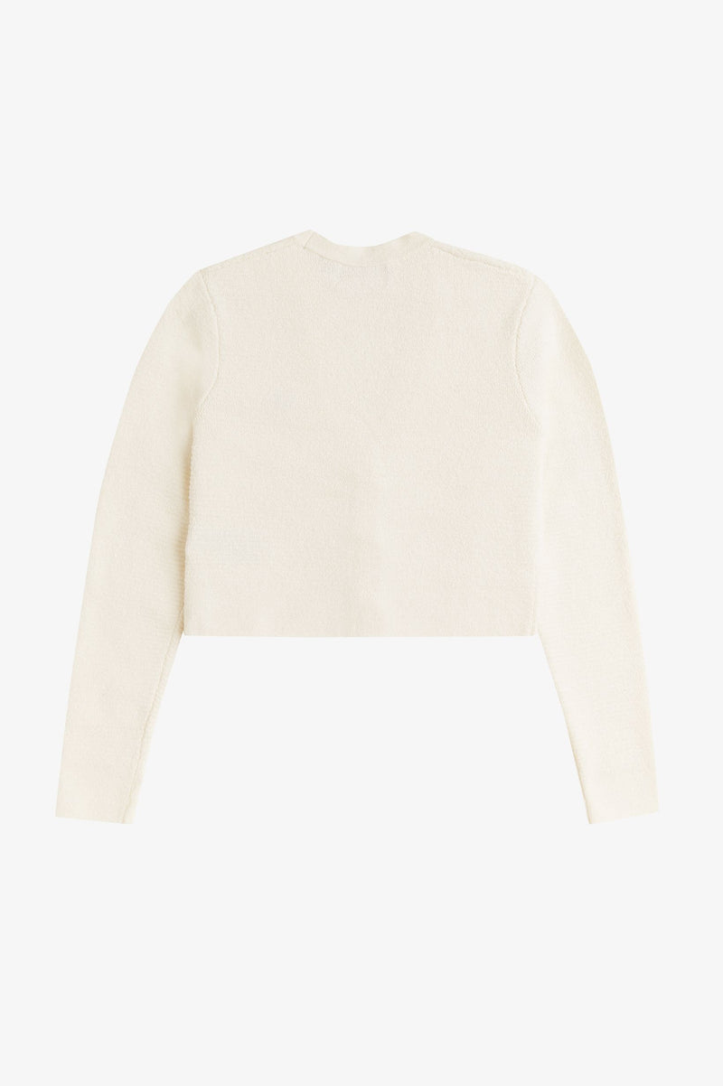 TEXTURED KNIT CARDIGAN