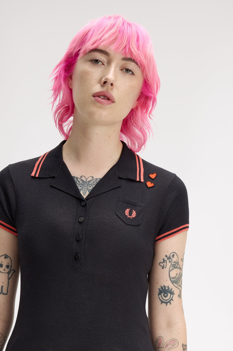 POCKET DETAIL KNITTED SHIRT