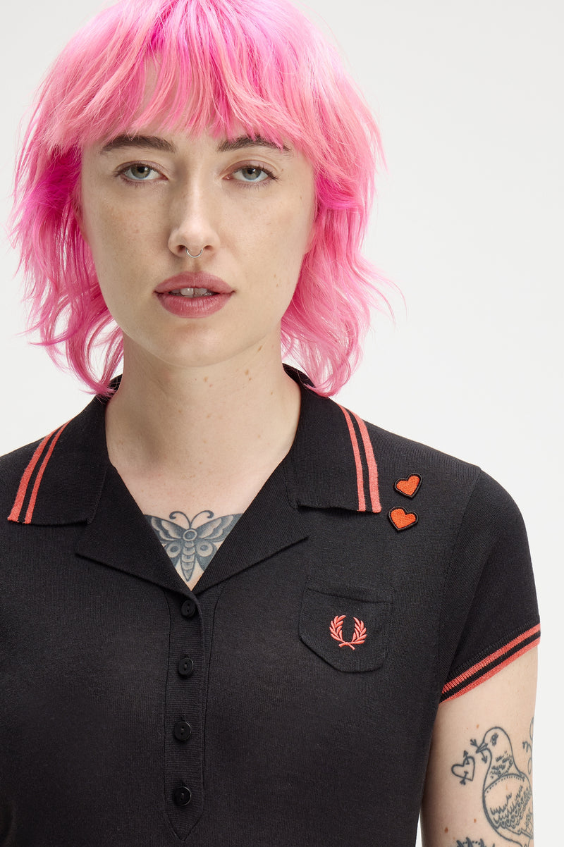POCKET DETAIL KNITTED SHIRT