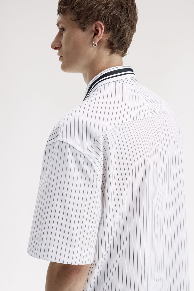 KVA PINSTRIPE SHORT SLEEVE SHIRT
