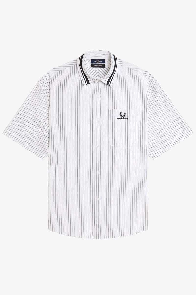 KVA PINSTRIPE SHORT SLEEVE SHIRT