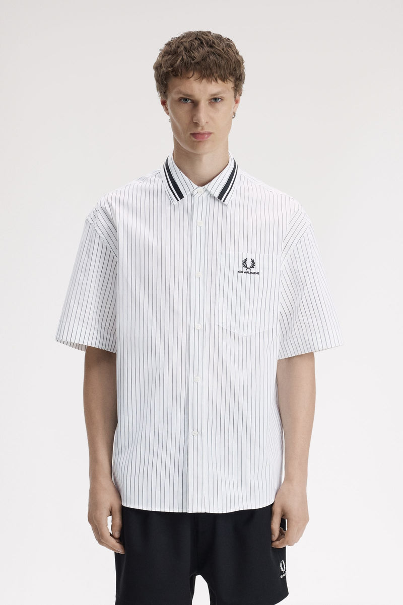 KVA PINSTRIPE SHORT SLEEVE SHIRT