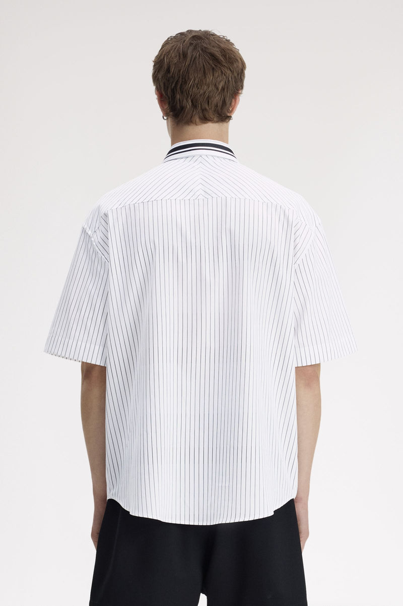 KVA PINSTRIPE SHORT SLEEVE SHIRT