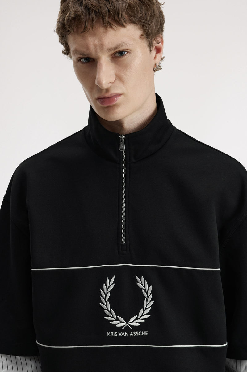 KVA HALF ZIP SWEATSHIRT