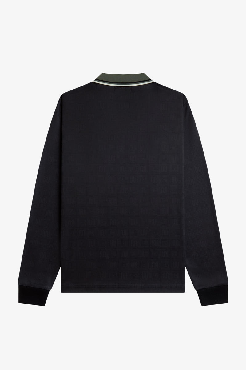 MEYBA PRINTED LS POLO SHIRT