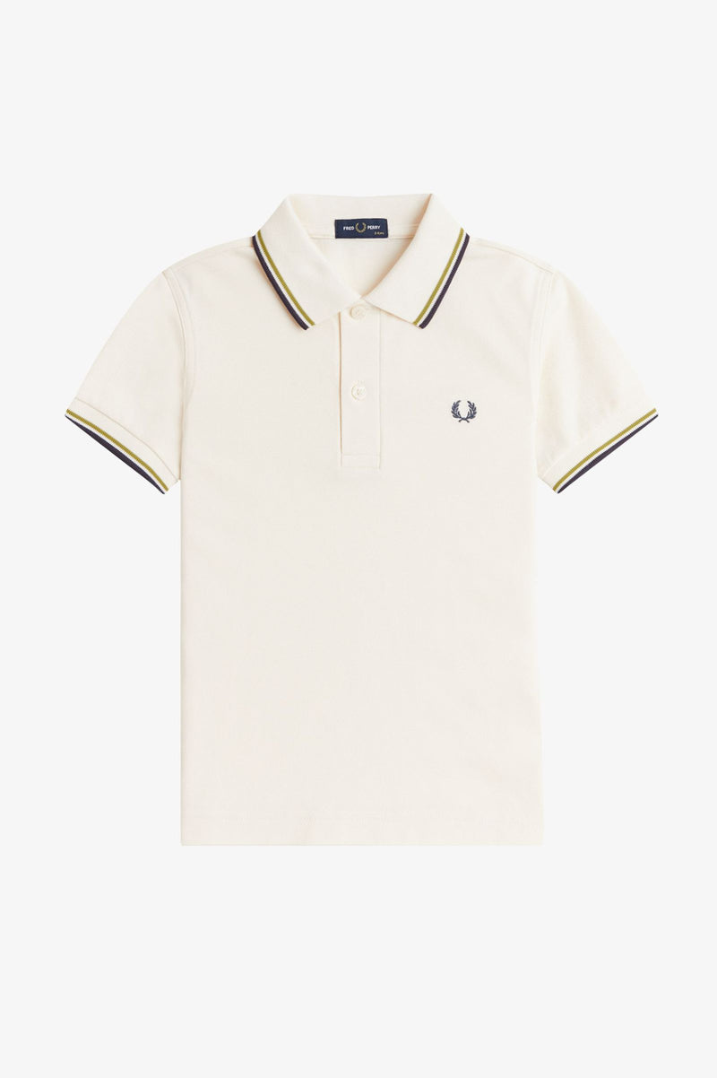 KIDS TWIN TIPPED FRED PERRY SHIRT