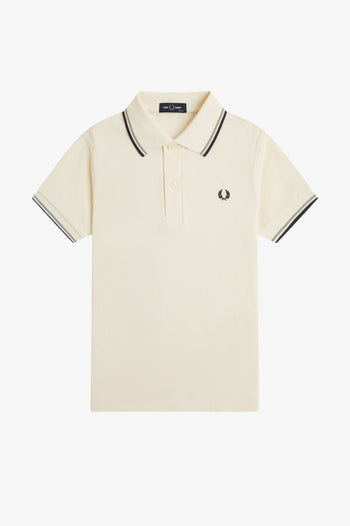 KIDS TWIN TIPPED FRED PERRY SHIRT