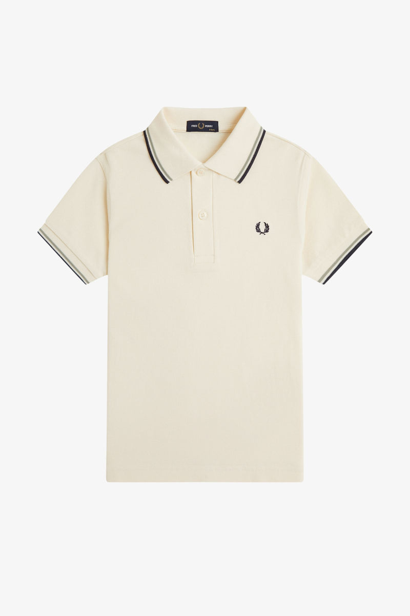 KIDS TWIN TIPPED FRED PERRY SHIRT