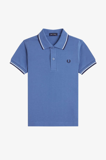 KIDS TWIN TIPPED FRED PERRY SHIRT