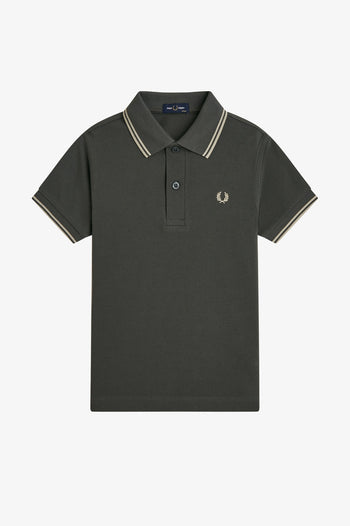 KIDS TWIN TIPPED FRED PERRY SHIRT