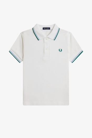 KIDS TWIN TIPPED FRED PERRY SHIRT