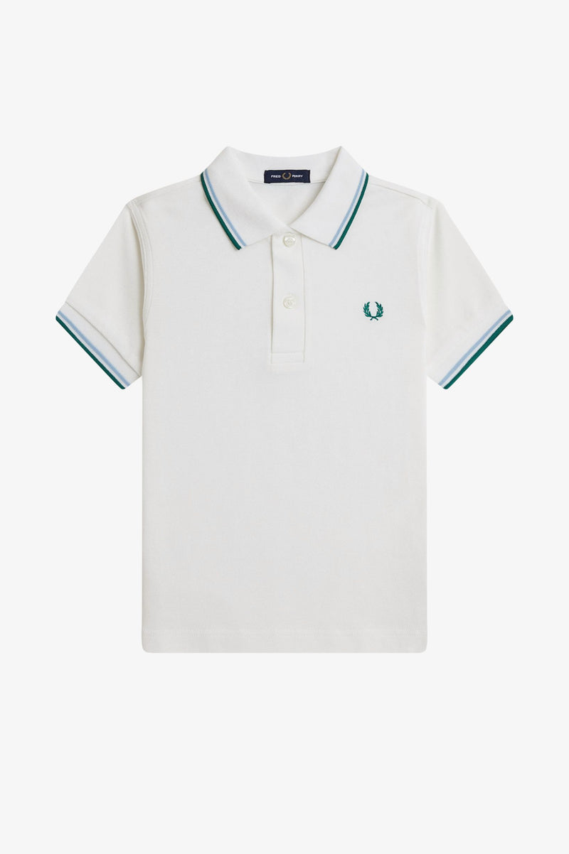KIDS TWIN TIPPED FRED PERRY SHIRT