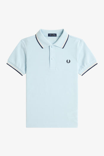 KIDS TWIN TIPPED FRED PERRY SHIRT
