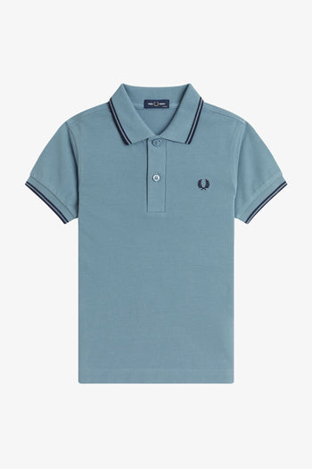 KIDS TWIN TIPPED FRED PERRY SHIRT