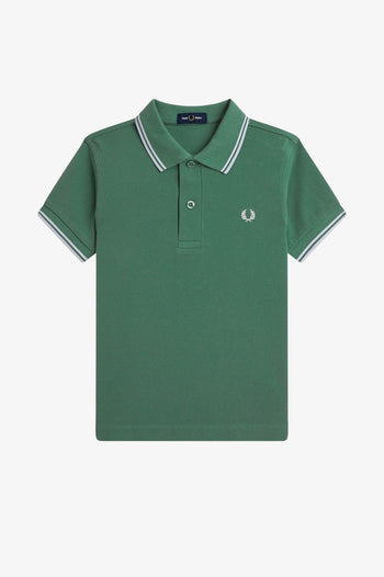 KIDS TWIN TIPPED FRED PERRY SHIRT