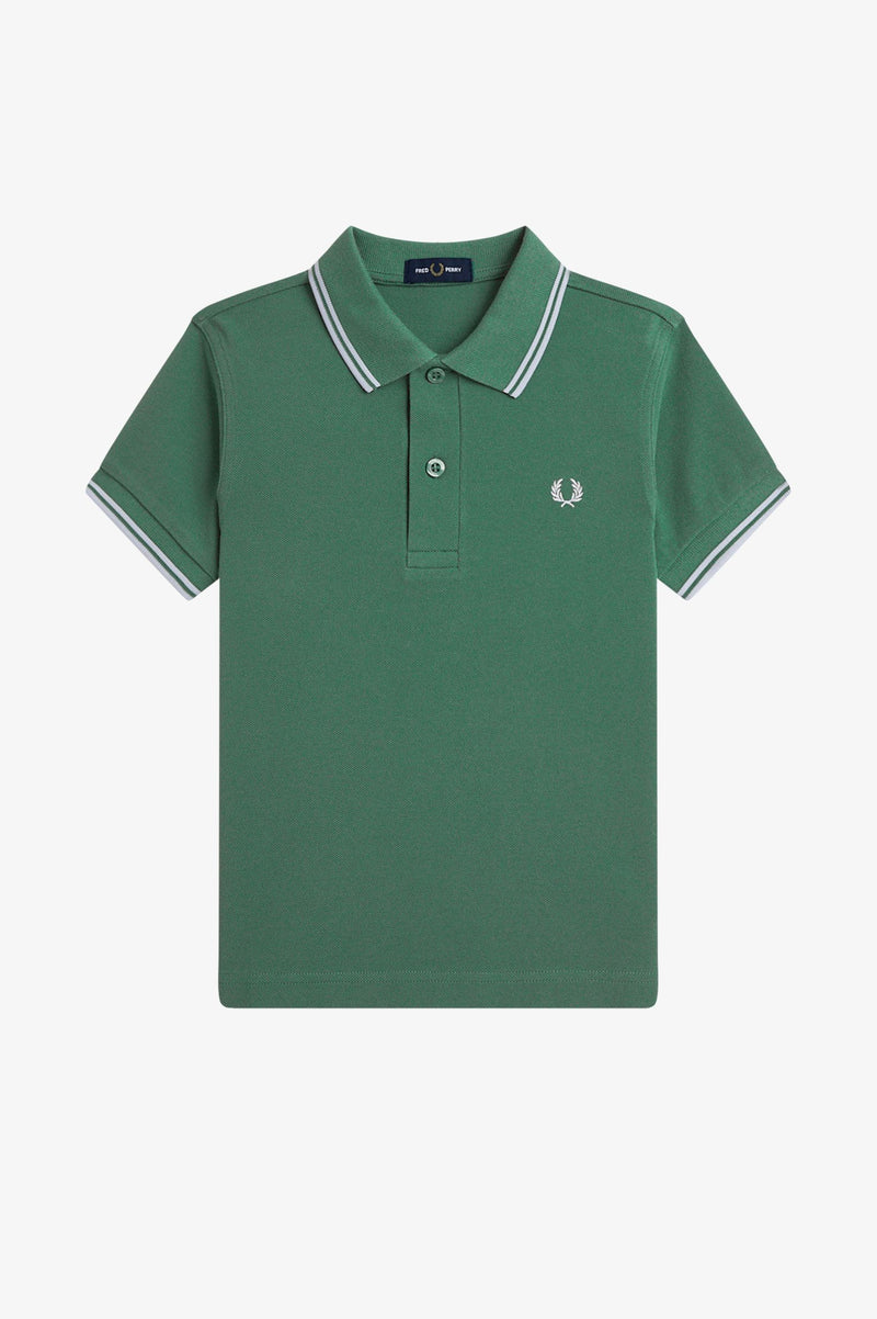 KIDS TWIN TIPPED FRED PERRY SHIRT