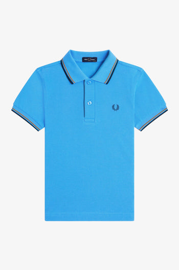 KIDS TWIN TIPPED FRED PERRY SHIRT
