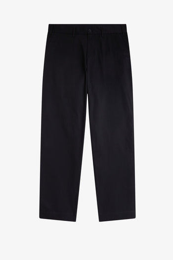SLIM FIT TWILL TROUSERS