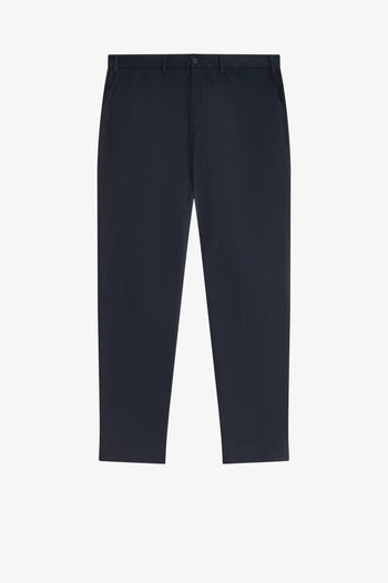 SLIM FIT TWILL TROUSERS