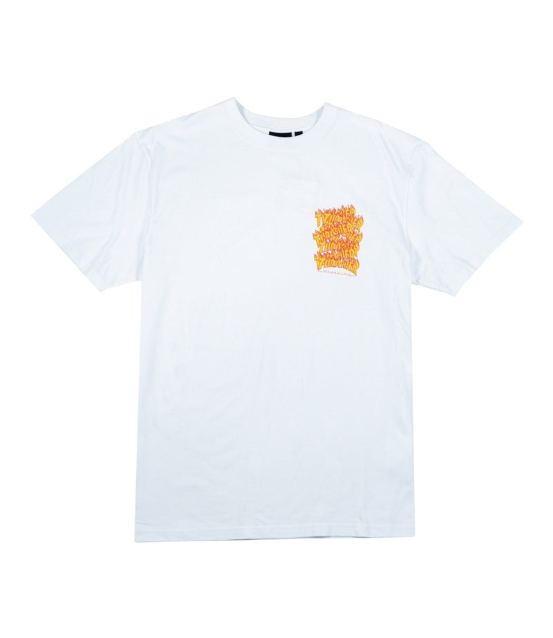 THRASHER	STACKED FLAME S/S T-SHIRT