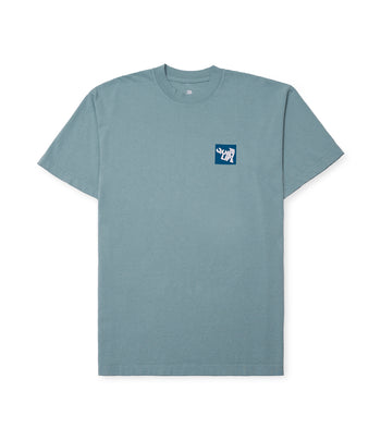 THE QUIET LIFE BLOCK LOGO T - MADE IN USA