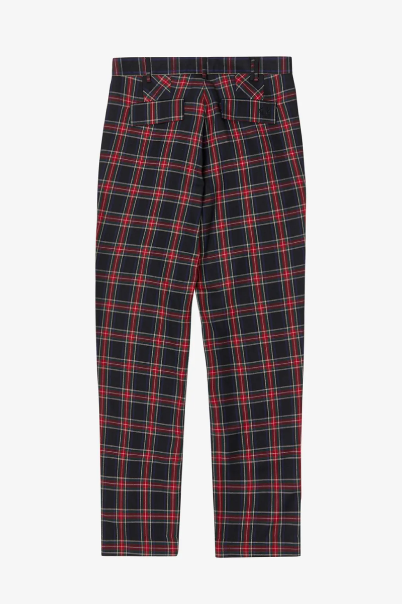 FRED PERRY TARTAN TROUSERS