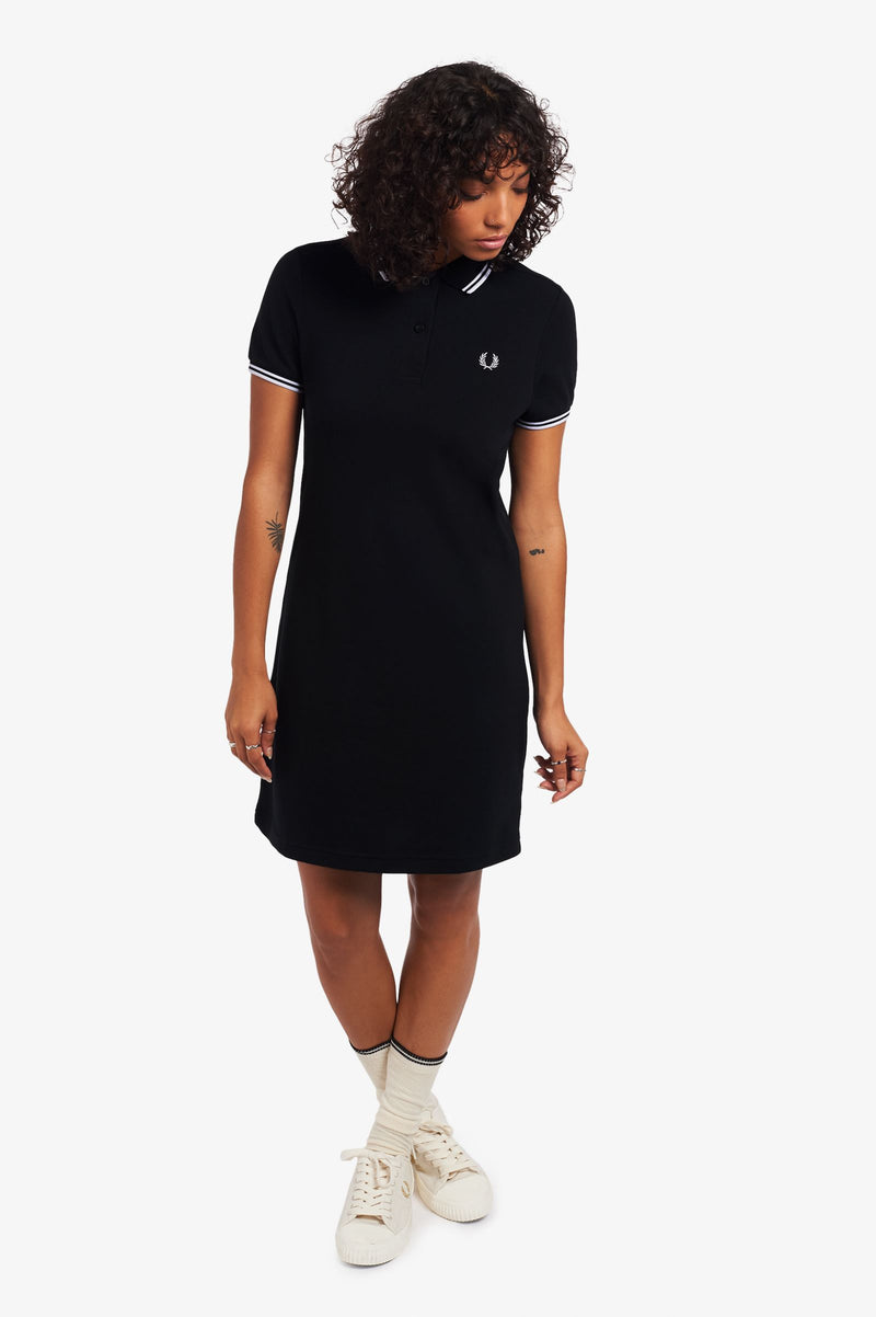 TWIN TIPPED FRED PERRY DRESS