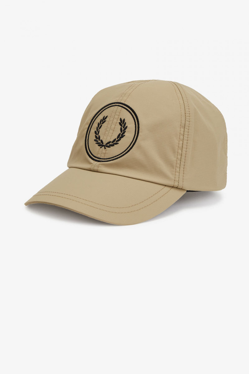 FRED PERRY CIRCLE BRANDED RIPSTOP CAP