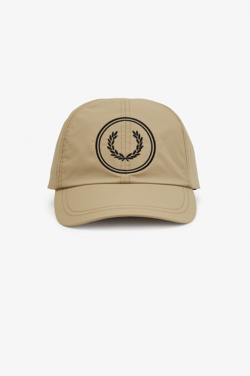 FRED PERRY CIRCLE BRANDED RIPSTOP CAP