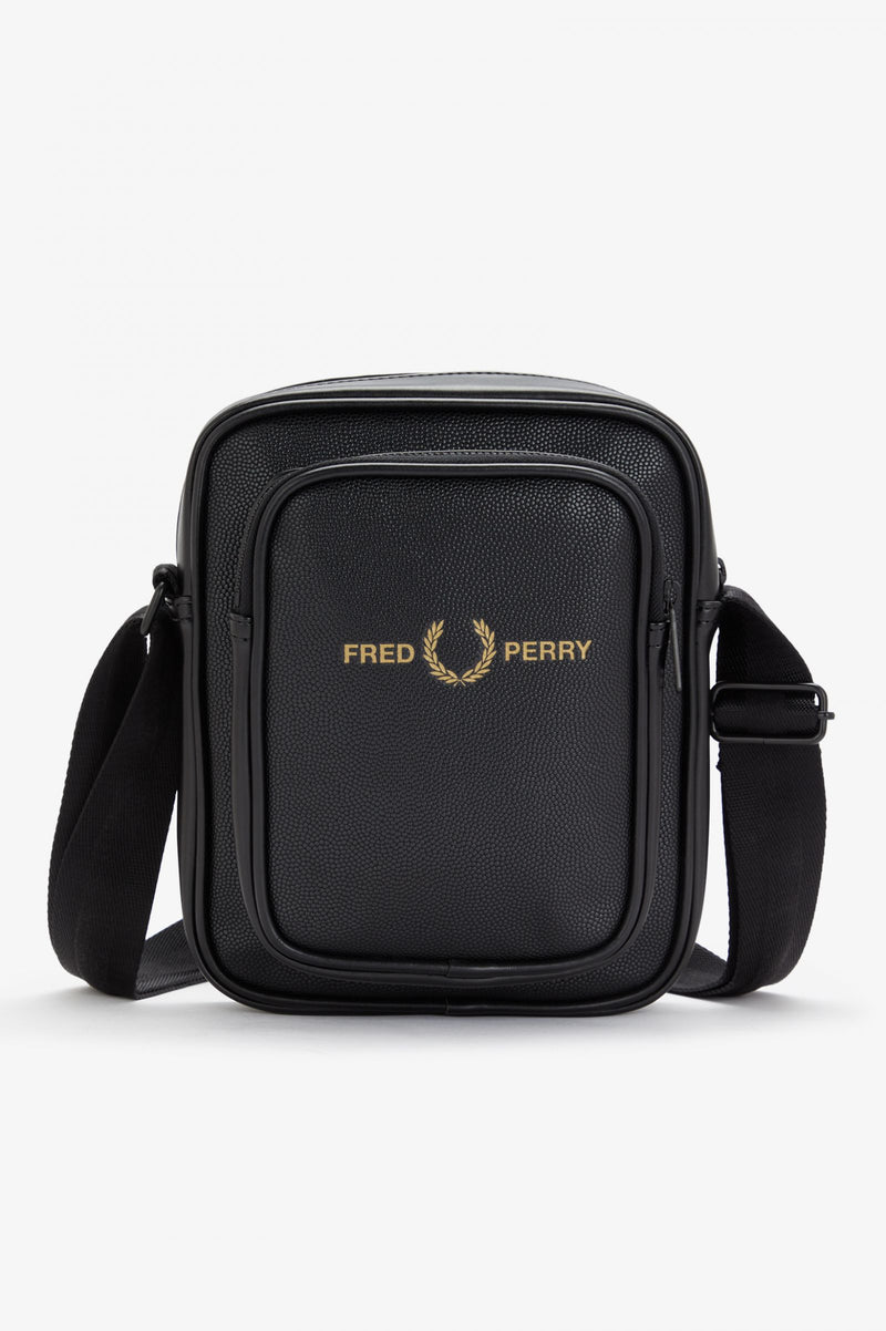 FRED PERRY SCOTCH GRAIN SIDE BAG