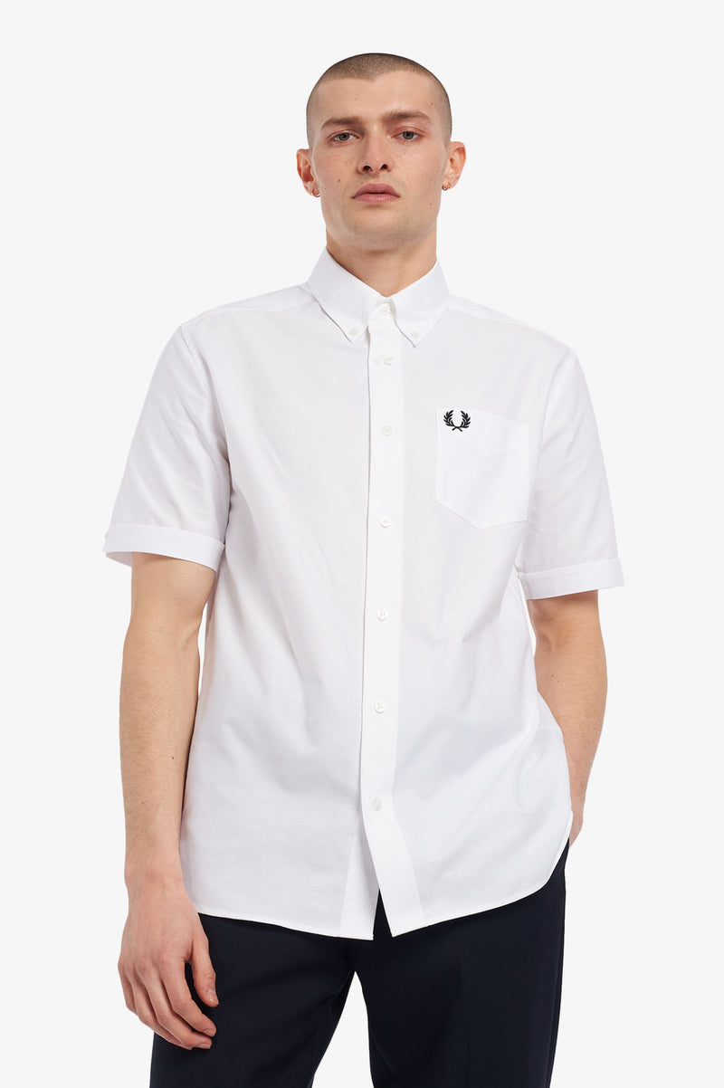 FRED PERRY SHORT SLEEVE OXFORD SHIRT