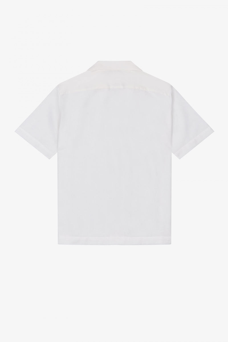 FRED PERRY MESH REVERE COLLAR SHIRT