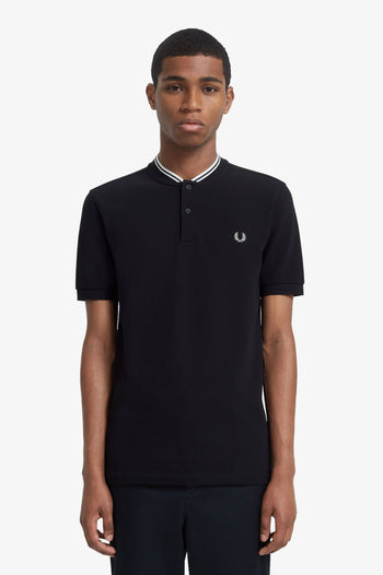 FRED PERRY BOMBER COLLAR POLO SHIRT