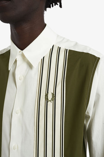 FRED PERRY PANELLED SHIRT