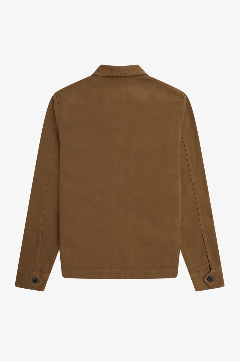 FRED PERRY HEAVY TWILL OVERSHIRT