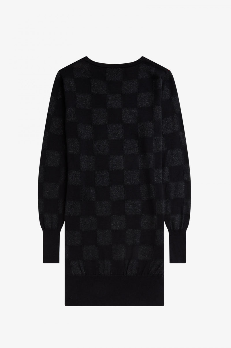 FRED PERRY CHECKERBOARD JUMPER DRESS