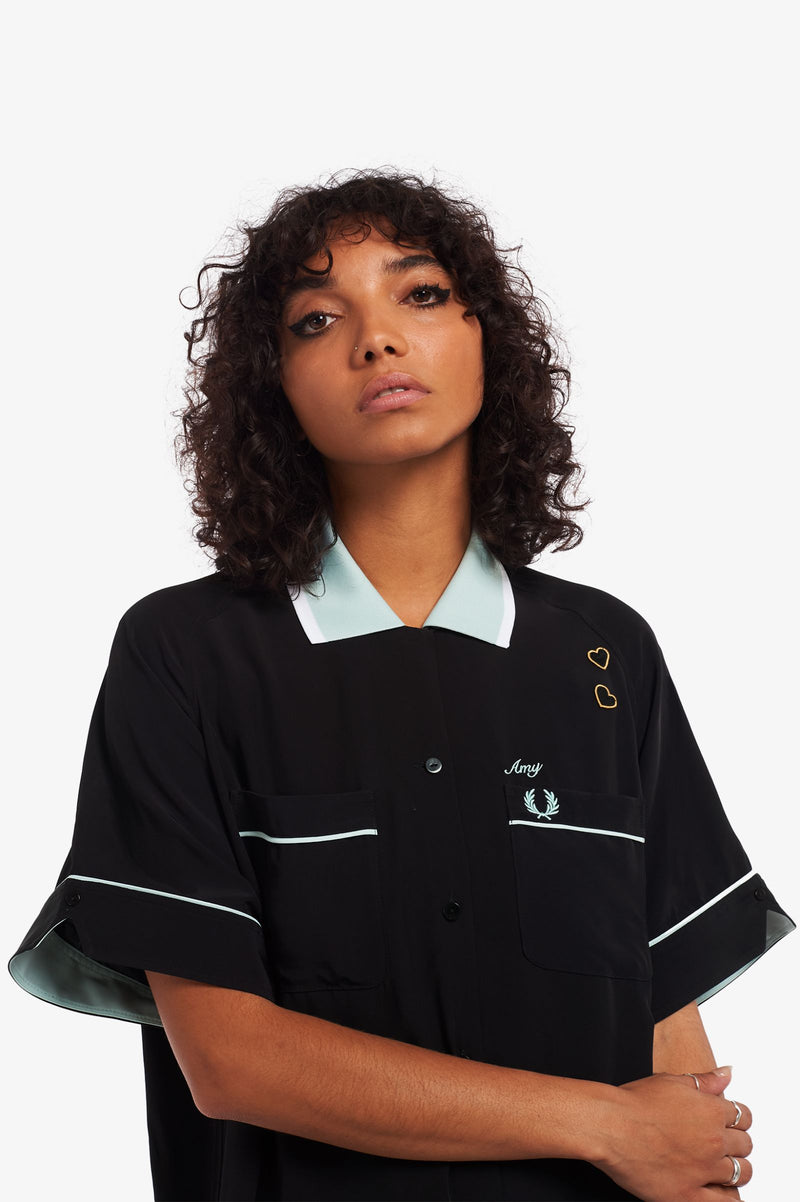 FRED PERRY BOWLING SHIRT DRESS