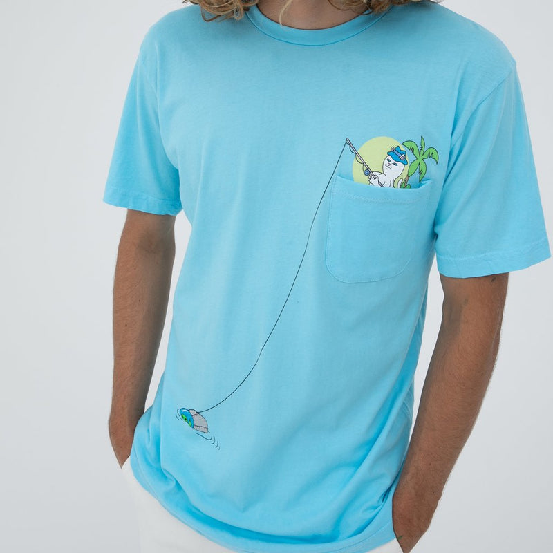 FOREIGN FISH POCKET TEE